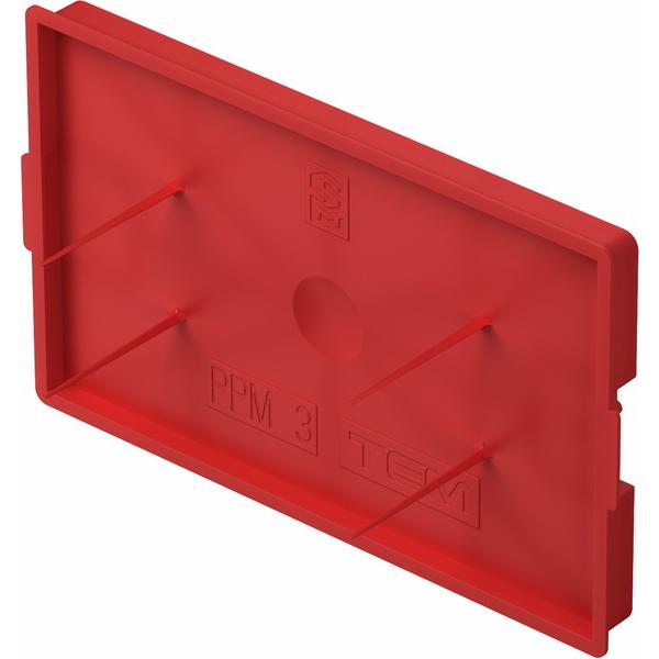 TEM, Scatola di derivazione, Serie di scatole da incasso BOX COVER PROTECTIVEPM3 201