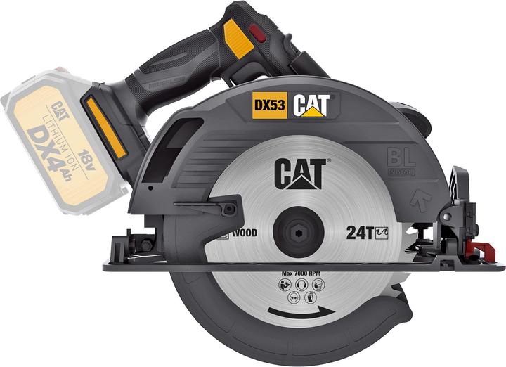 Productafbeelding Cat 18v Borstelloze Cirkelzaag