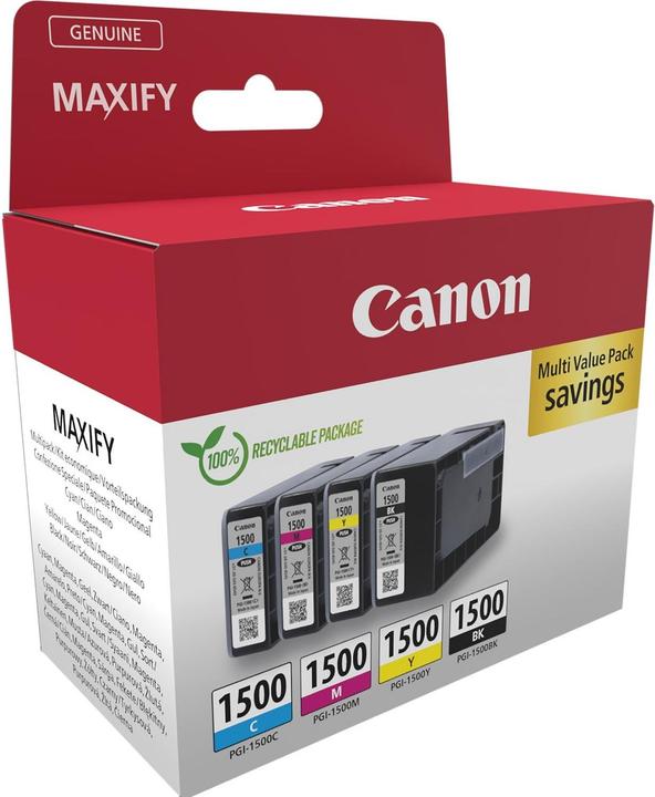 Produktbild Canon PGI-1500 (BK, C, M, Y)