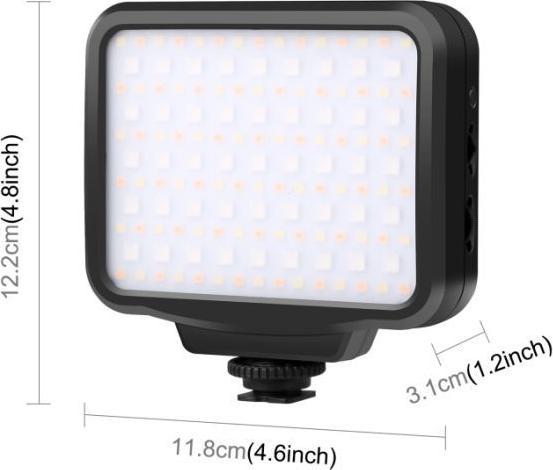 Actual product image Puluz LED RGB video light (2500-9900K + RGB) (Video light)