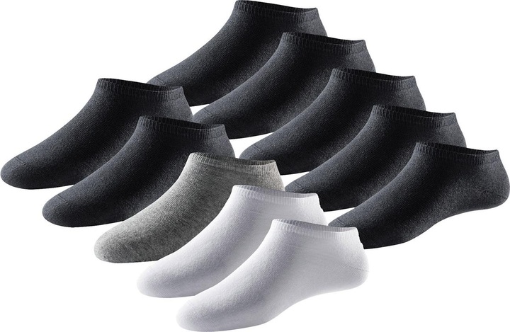 Produktbild Schiesser Sneakersocken Bluebird (10er Pack, 39 - 42)