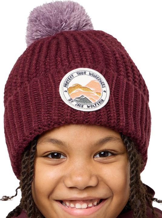Produktbild Jack Wolfskin Kid's Pompom Badge Beanie (M)
