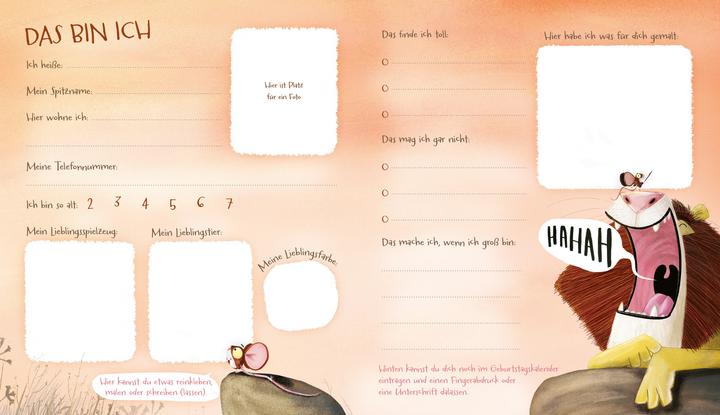 Produktbild Der Löwe in dir - Meine ersten Freunde (Deutsch, Jim Field, Rachel Bright, 2019)