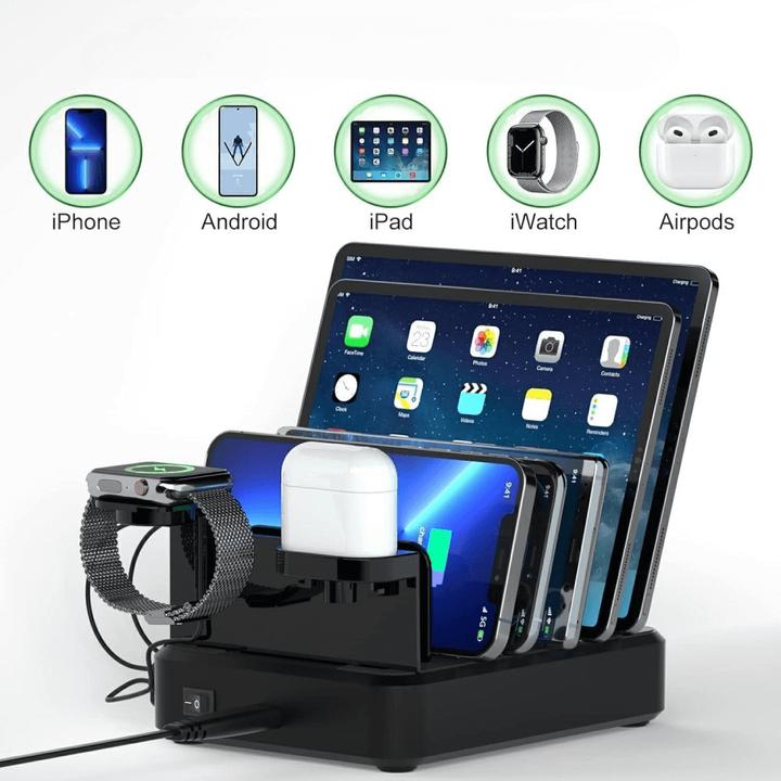 Actual product image Cover-Discount Smarte Ladestation (110 W, 6 ports)