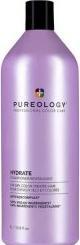 Actual product image PUREOLOGY Hydrate Moisturising Conditioner for Medium to Thick Dry Colour Treated Hair Vegan 1L (1000 ml)