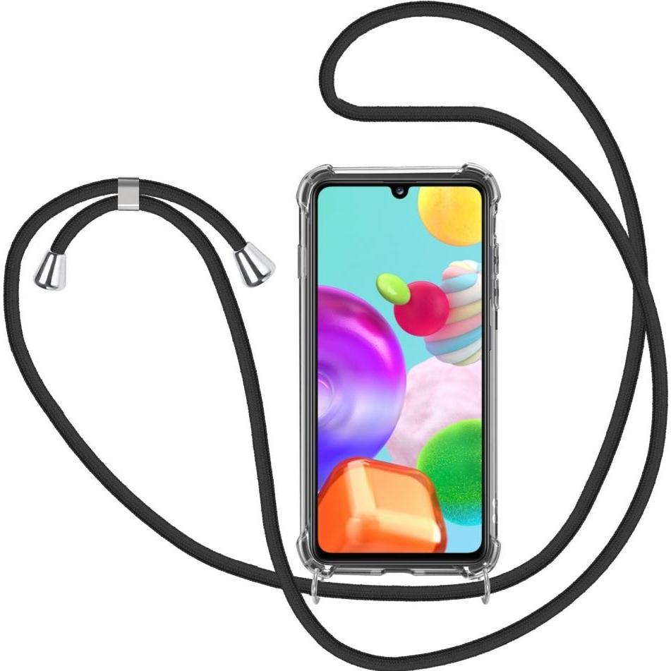 Thumbnail - Screenguard Samsung Galaxy A41 Loopster Necklace Hülle, Handykette, Transparent