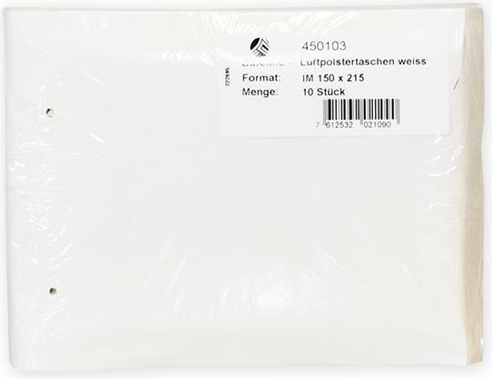Actual product image Mailmedia Bubble envelopes, type C13, white, 15 g Outer dimensions: 170 x 225 mm, inner dimensions: 145 x 215 (100 x)