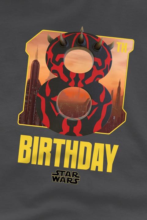 Produktbild Star Wars TShirt 8 Geburtstag (128)