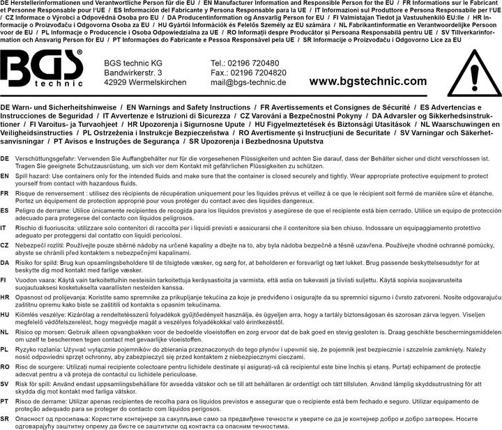 Produktbild BGS Öl-Auffangwanne