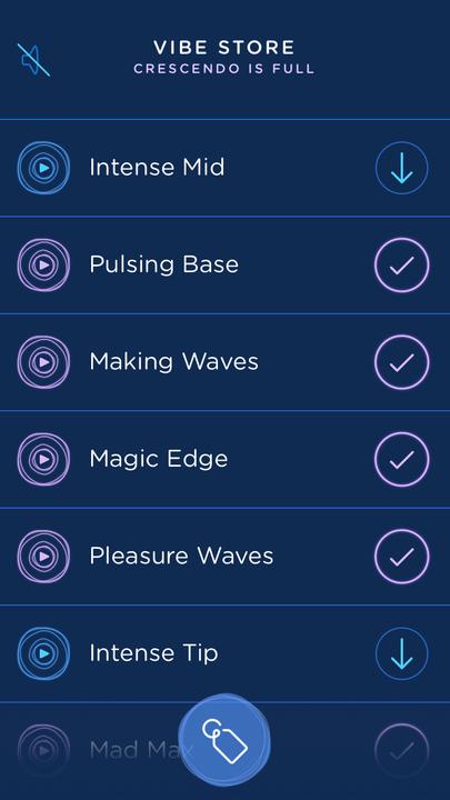 Actual product image MysteryVibe Crescendo