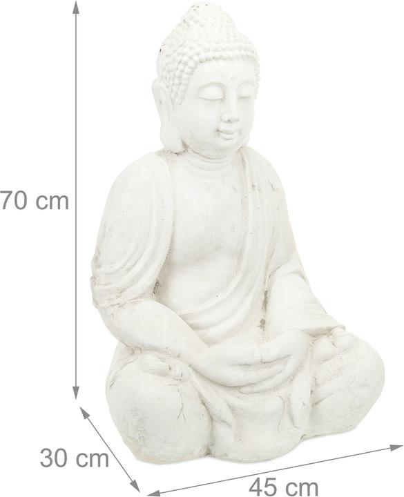 Image du produit Relaxdays Buddha-Figur