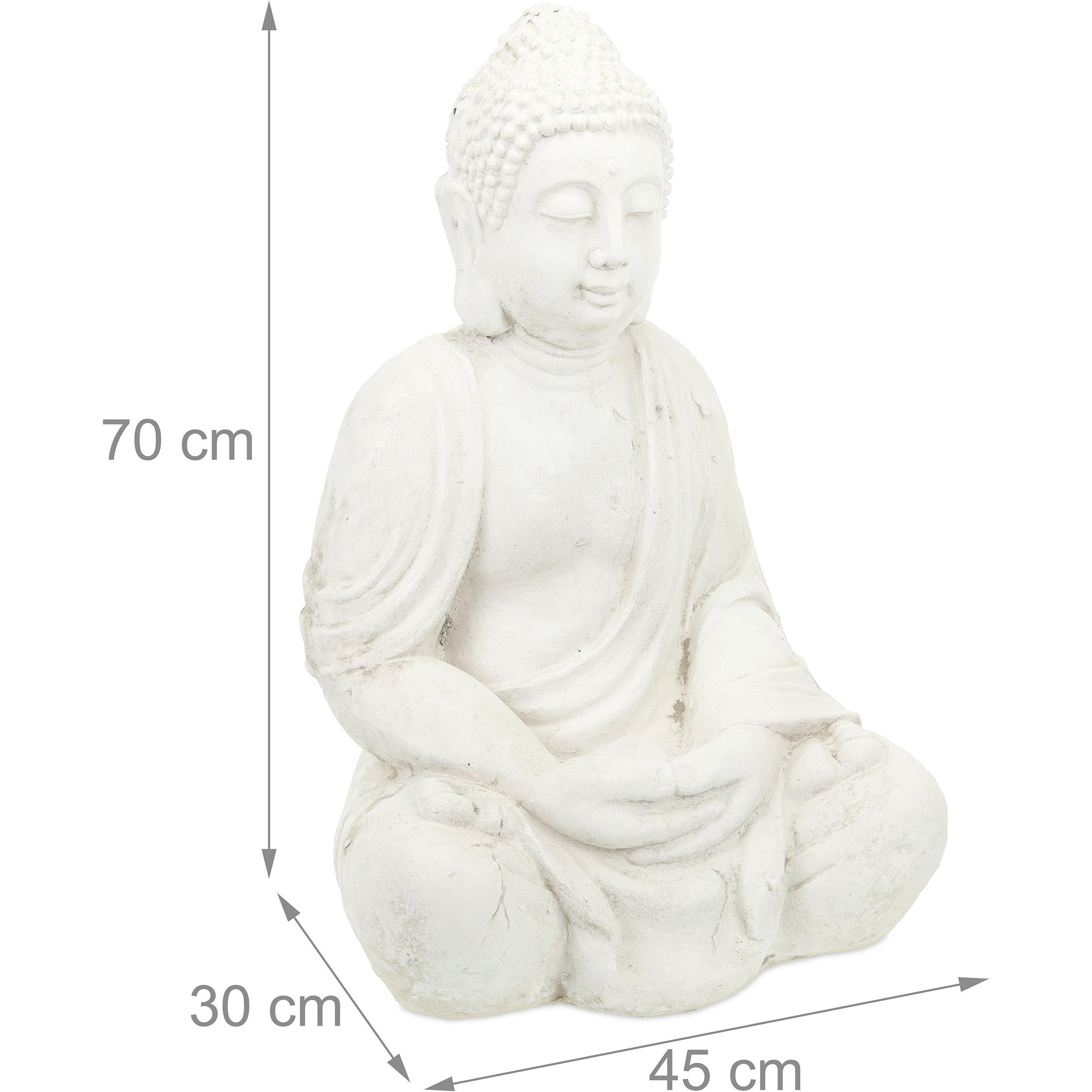 Thumbnail - Relaxdays, Aussendekoration, Buddha-Figur