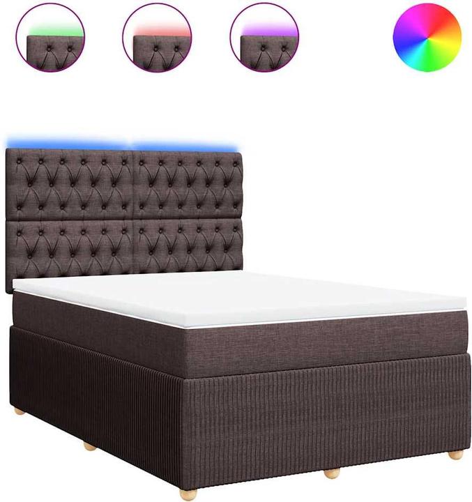 Produktbild vidaXL Boxspringbett (140 x 190 cm)