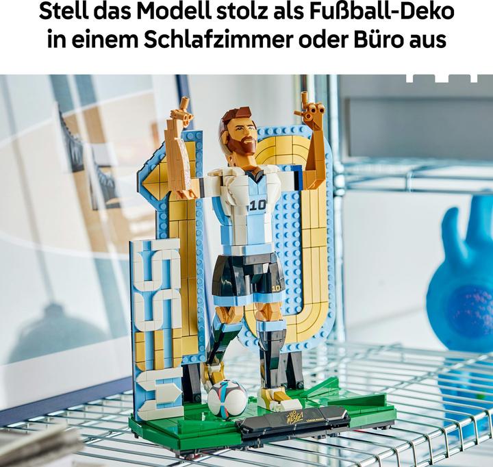 Image du produit LEGO Lionel Messi - Légende du football (43015, LEGO Editions)