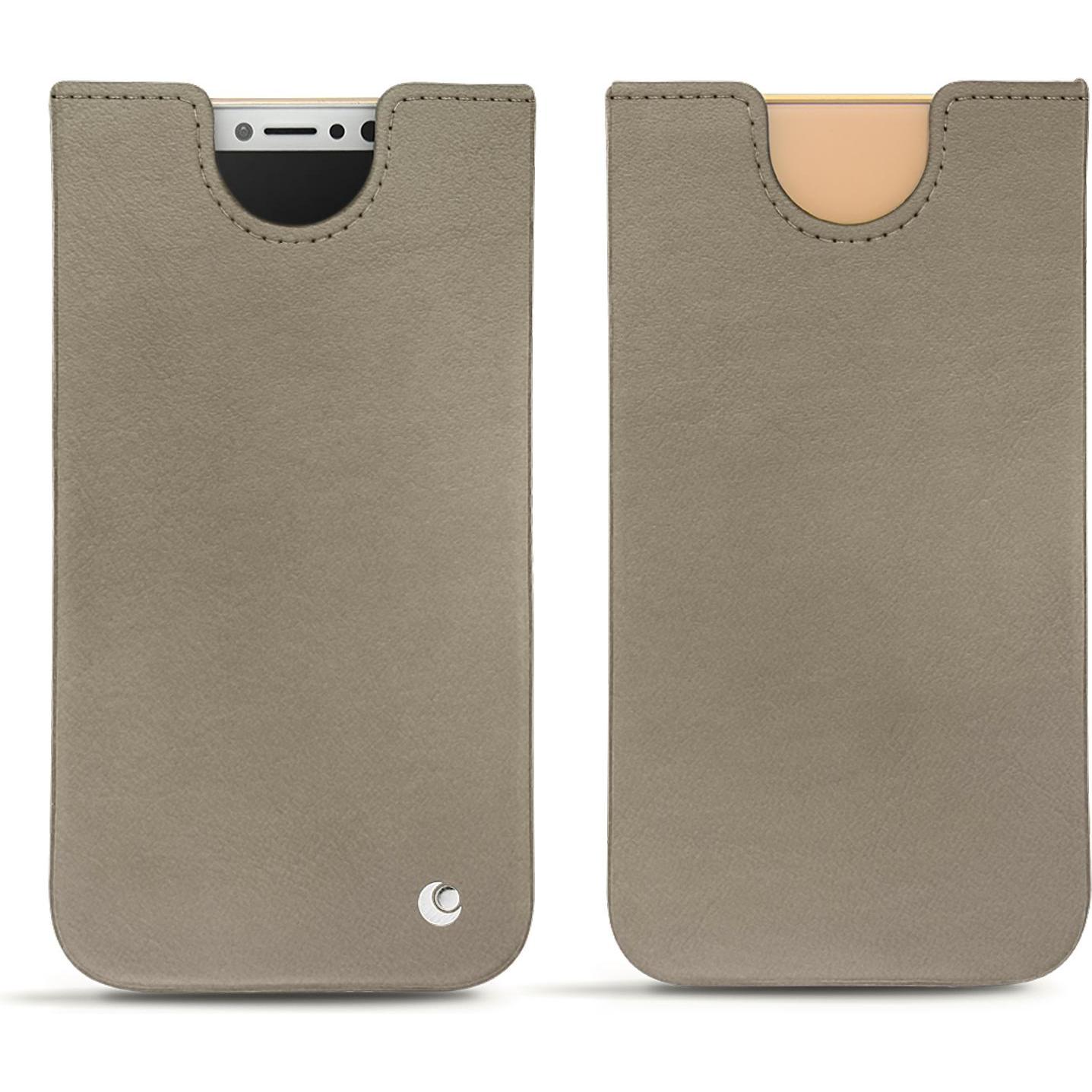 Thumbnail - Noreve Lederschutzhülle (Apple iPhone X), Smartphone Hülle, Beige