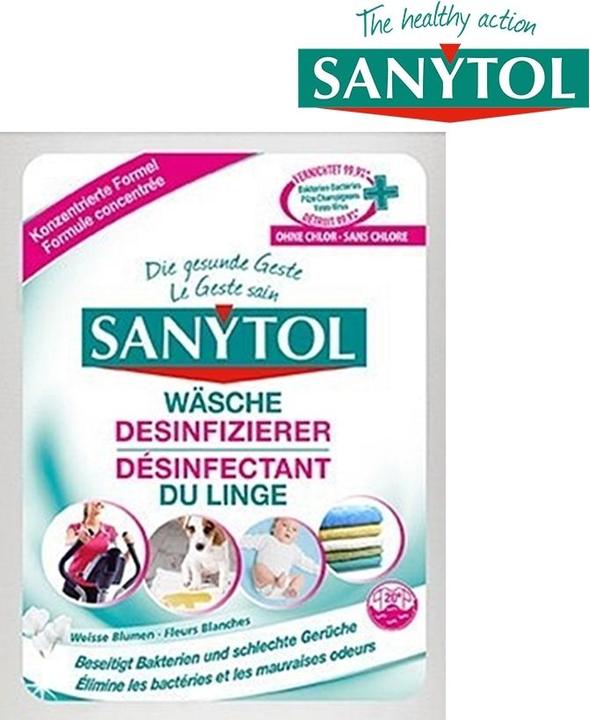 Actual product image Sanytol Laundry disinfector (22 Washing cycles, Liquid detergent)