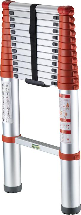 Produktbild technocraft Alu Sicherheits-Teleskop-Leiter (Stehleiter)