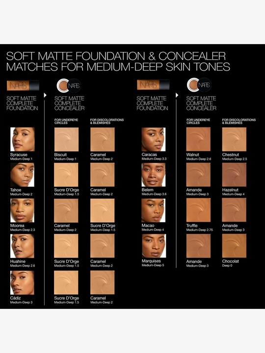 Produktbild NARS Cosmetics Soft Matte Complete Foundation Cadiz (Cadiz)