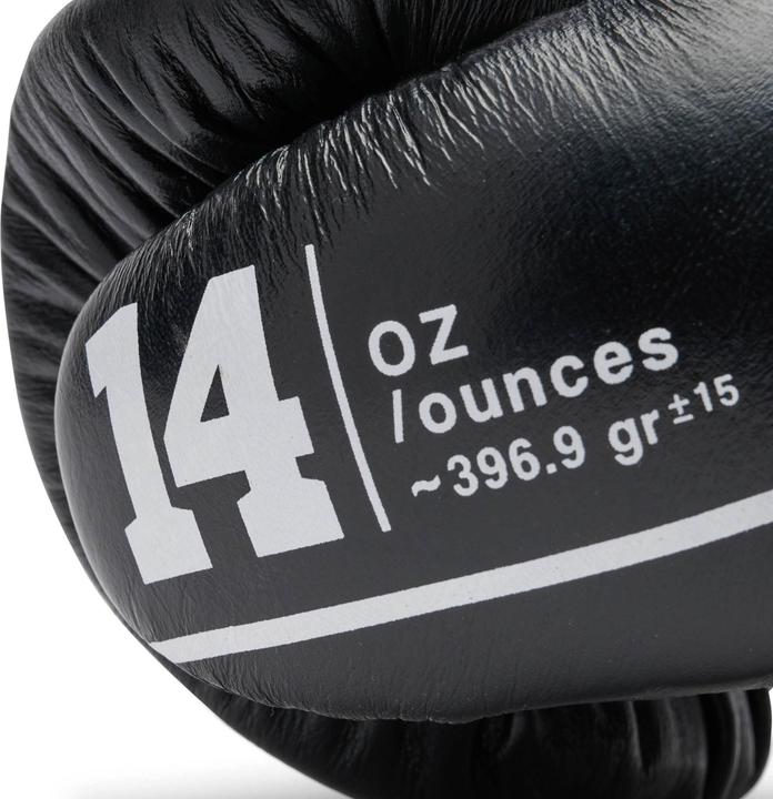 Produktbild Leone Shock X Pro Boxhandschuhe Schwarz GN057 (16 OZ, One Size)