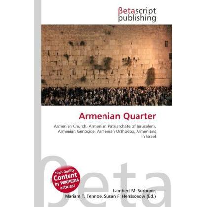 Armenian Quarter, Fachbücher