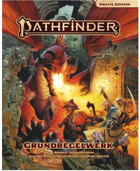 Pathfinder 2 - Grundregelwerk, Taschenbuch, 640 Seiten (DE-Ausgabe) (Deutsch, 2020)