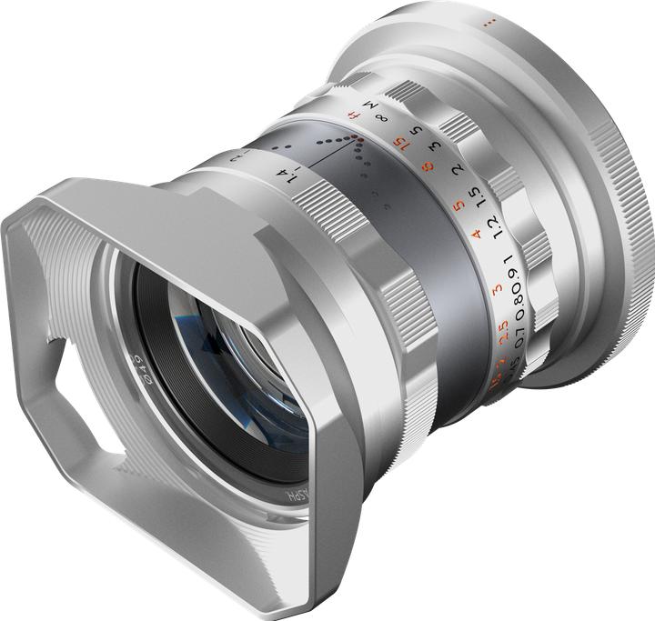 Actual product image Thypoch Full-frame Photography Lens Simera 35mm f1.4 for Nikon Z Mount - Silver (Nikon Z, full size)