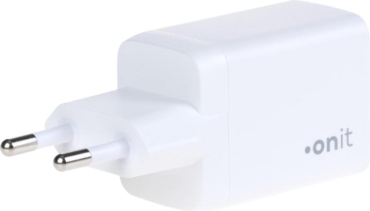 Image du produit Onit Chargeur mural USB PD25W + QC3.0 Blanc (25 W, 2 ports)