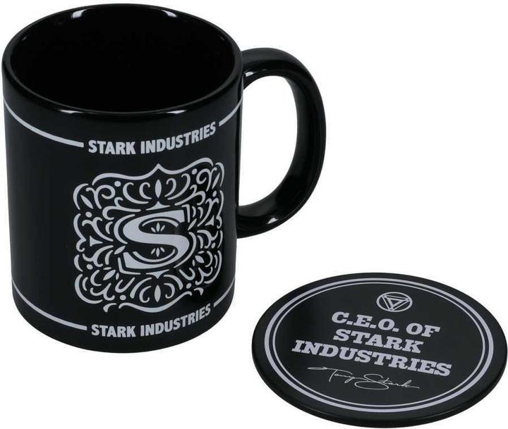 Actual product image Paladone Products Stark Industries Mug and Coaster