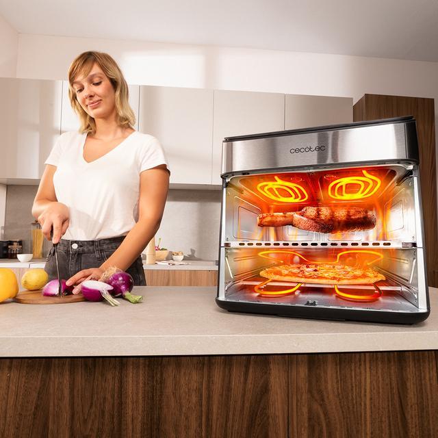 Actual product image Cecotec Heissluftfritteuse, FoodCourt 18000 4P, 18L, Integrierter