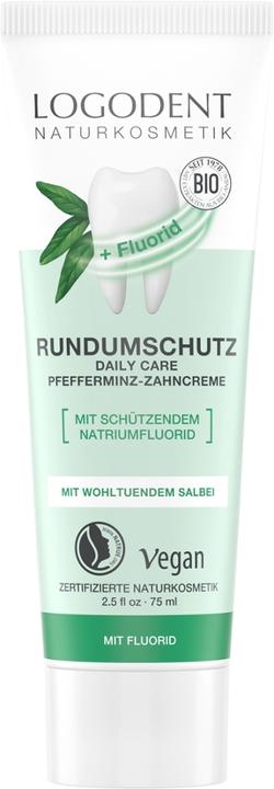 Produktbild Logona Rundumschutz Daily Care Pfefferminz-Zahncreme (75 ml)