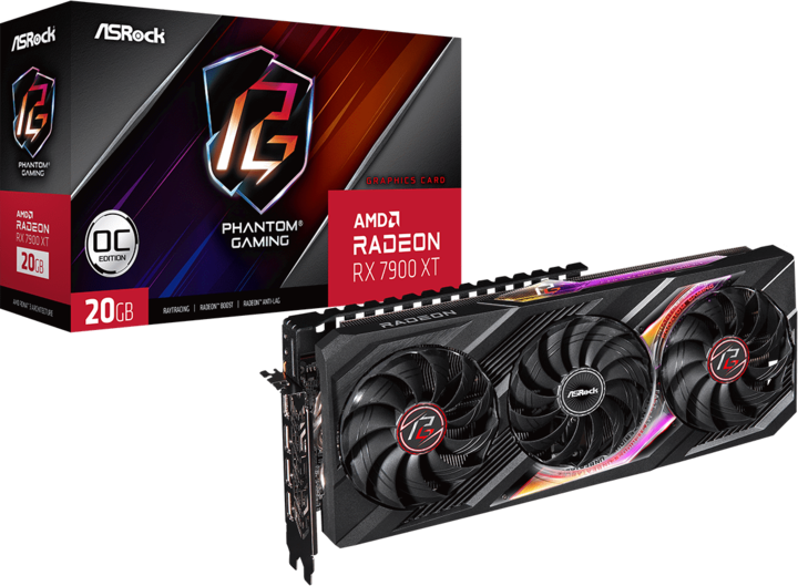Actual product image AsRock AMD Radeon RX 7900 XT Phantom (20 GB)