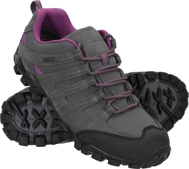 Produktbild Mountain Warehouse Belfour Wildleder Wasserdichte Wanderschuhe (38)