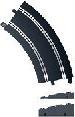 Produktbild Scalextric Banked Curve R3 45°