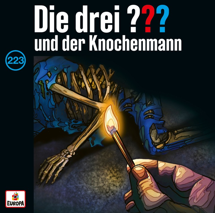 Produktbild Die drei DREI FRAGEZEICHEN 223 - und der Knochenmann (Die drei DREI FRAGEZEICHEN 223 - und der Knochenmann, Deutsch)