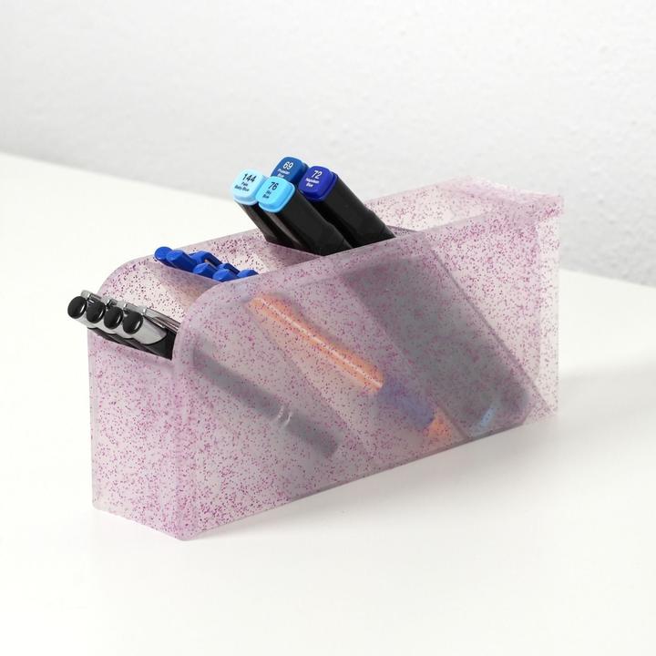 Produktbild Hermex Stiftaufbewahrung Schreibtisch-Organizer Pen Desk-Organizer Stiftebox Bürotisch-Stifthalter