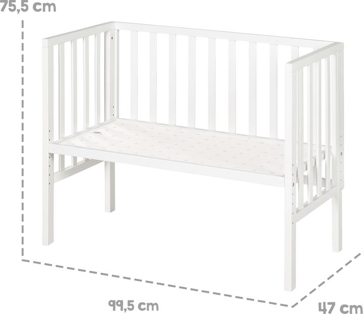 Produktbild Roba Beistellbett + Matratze