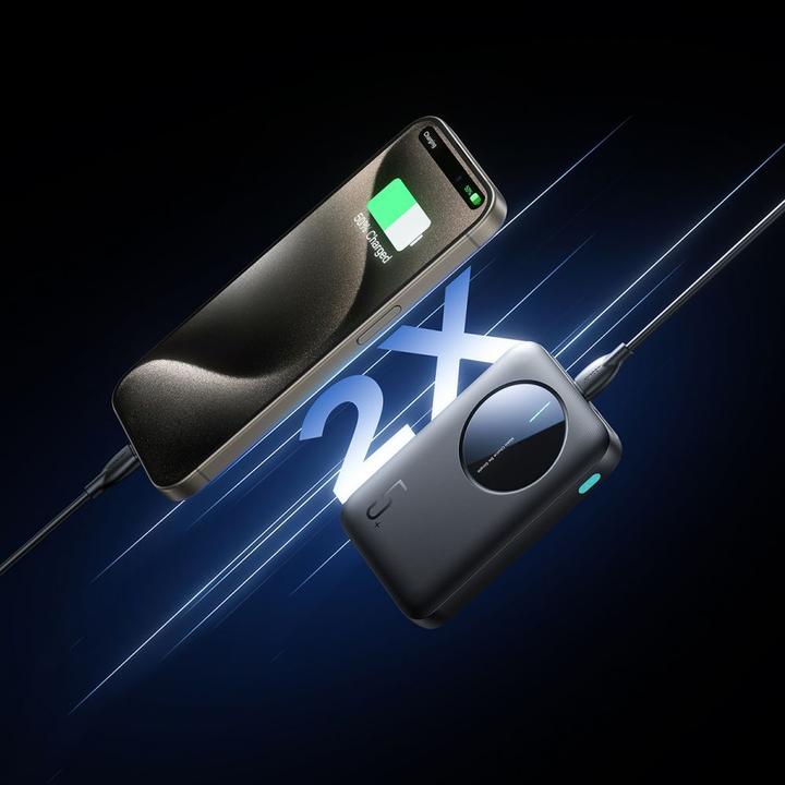 Actual product image Joyroom 2.4A LED Display Portable Power Bank 5000mAh (5000 mAh, 5 W, 18.50 Wh)