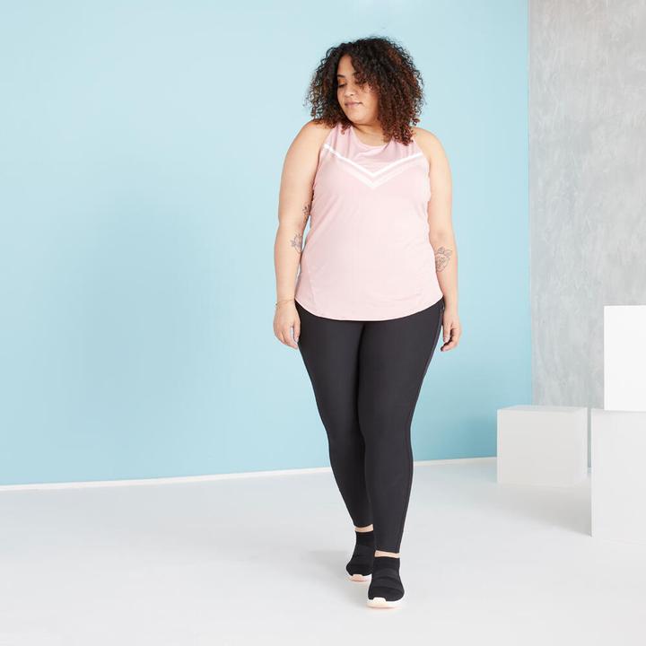 Produktbild Domyos Leggings Damen mit Smartphonetasche lang (W45/L31)