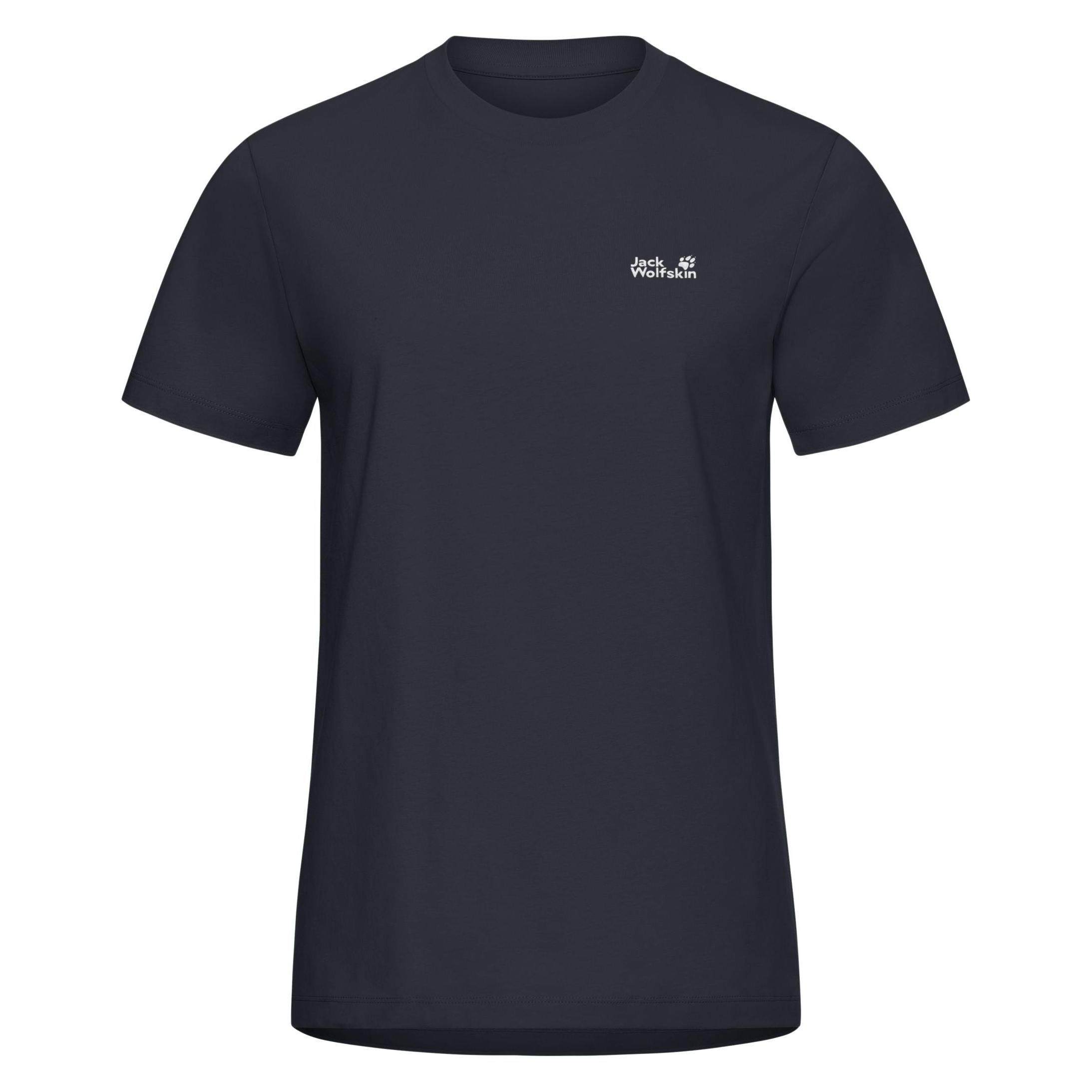 Jack Wolfskin, Damen, Shirts, Essential T W, Schwarz, (Xl)