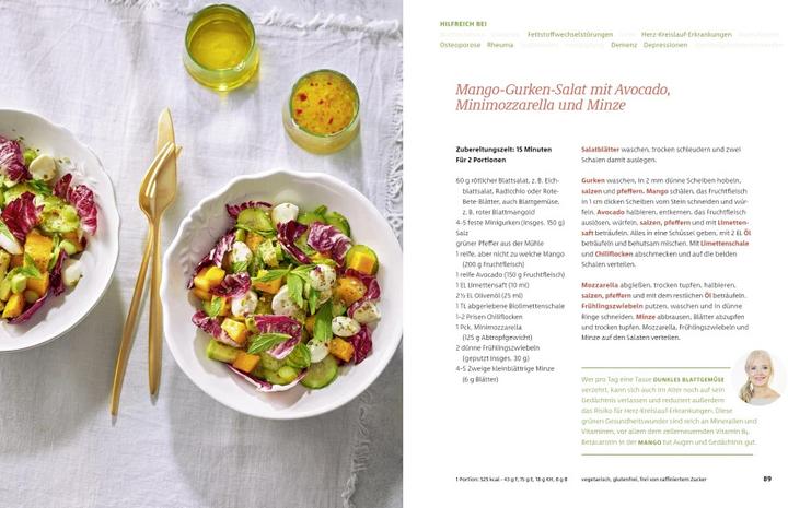 Image du produit Meine gesündesten 15-Minuten-Rezepte (Allemand, Franciska Ruby, Gudrun Strigin, Bettina Matthaei, 2023)