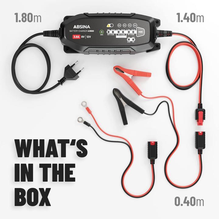 Produktbild Absina A3800 (12V, 6V, 3.80 A)