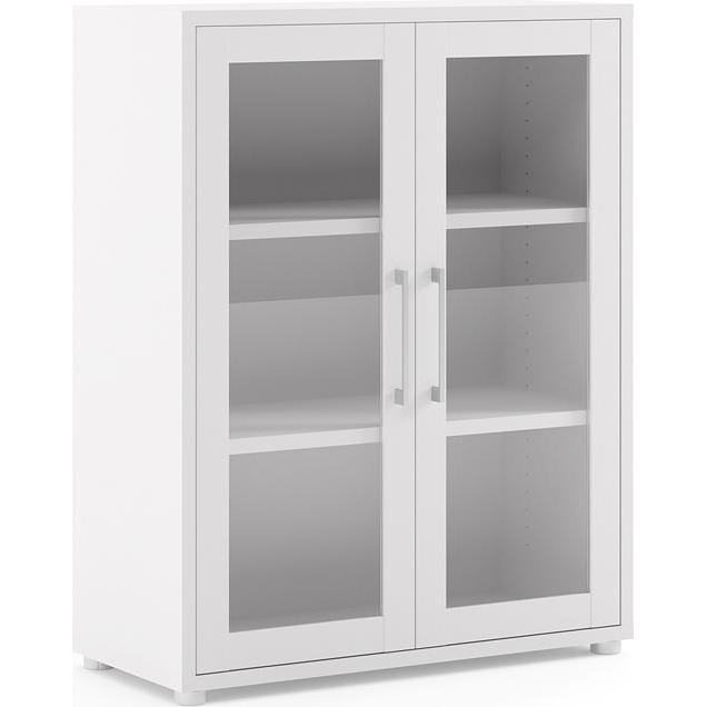 Ebuy24, Vitrine + Buffetschrank, Büro Aufbewahrung Prisme
