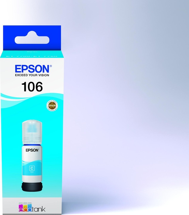 Actual product image Epson 106 EcoTank Ink (C)