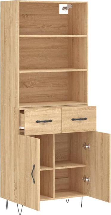 Produktbild vidaXL Highboard (69.50 x 34 x 180 cm)
