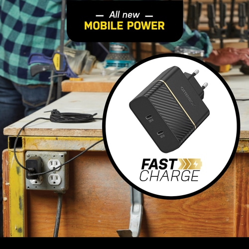 Produktbild OtterBox EU Schnellladegerät (50 W)
