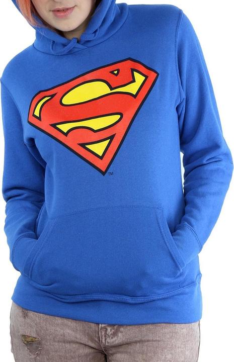 Image du produit - Sweat à capuche SUPERMAN LOGO - Femme (XS)