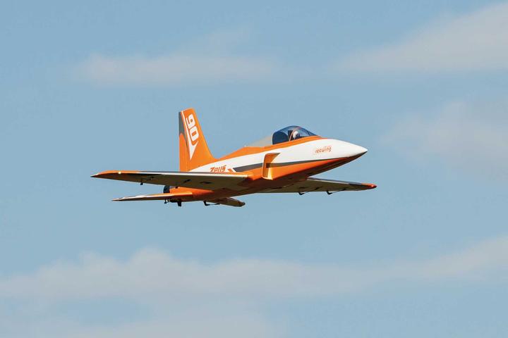 Immagine prodotto Freewing Zeus 90mm PNP 8S Sport jet EDF (Orange) (Jet)