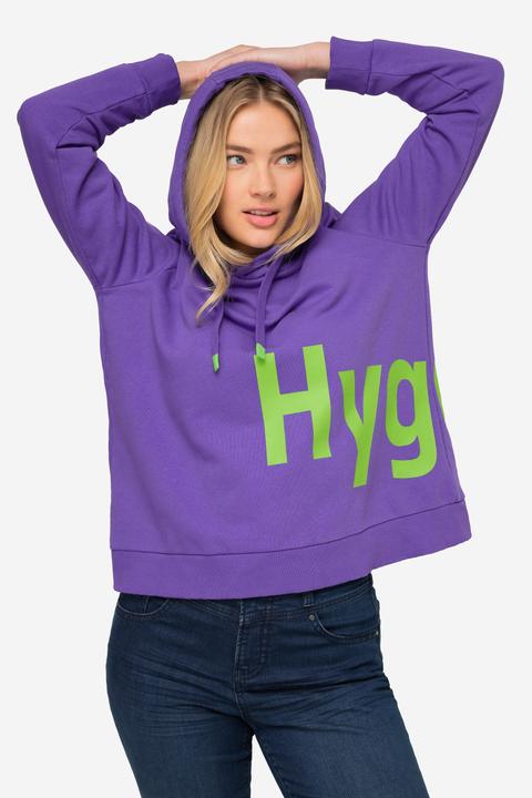 Produktbild Laurasøn Hoodie, Wording Print, Kapuze, Langarm, OEKO-TEX (L)