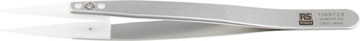 Actual product image RS PRO Plastic replaceable tip tweezers 130mm.
