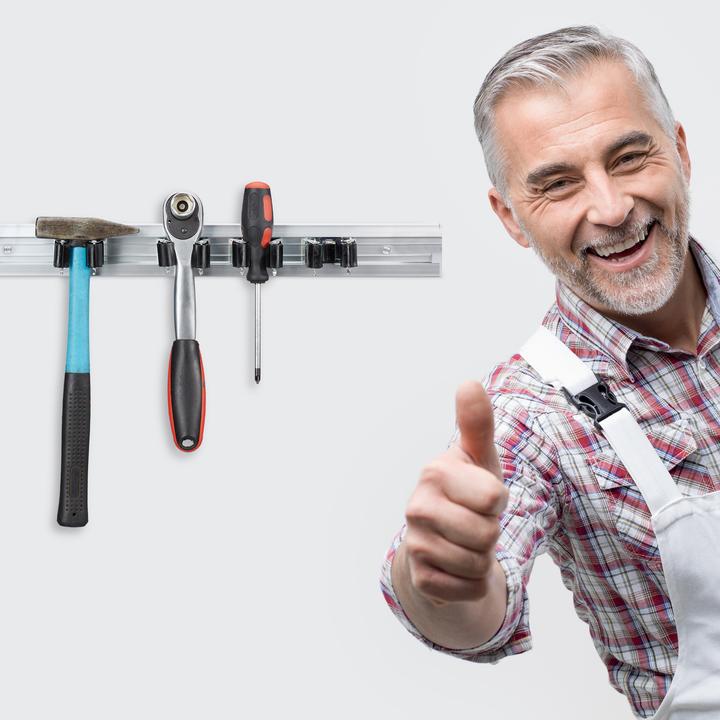 Actual product image Relaxdays Wall-mounted Tool Holder